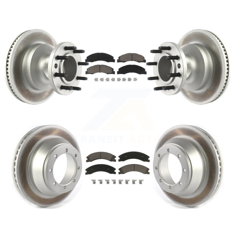 Transit Auto KGC-102026 Disc Brake Kit for 2008-2023 Ford E-450 Super Duty - Front and Rear