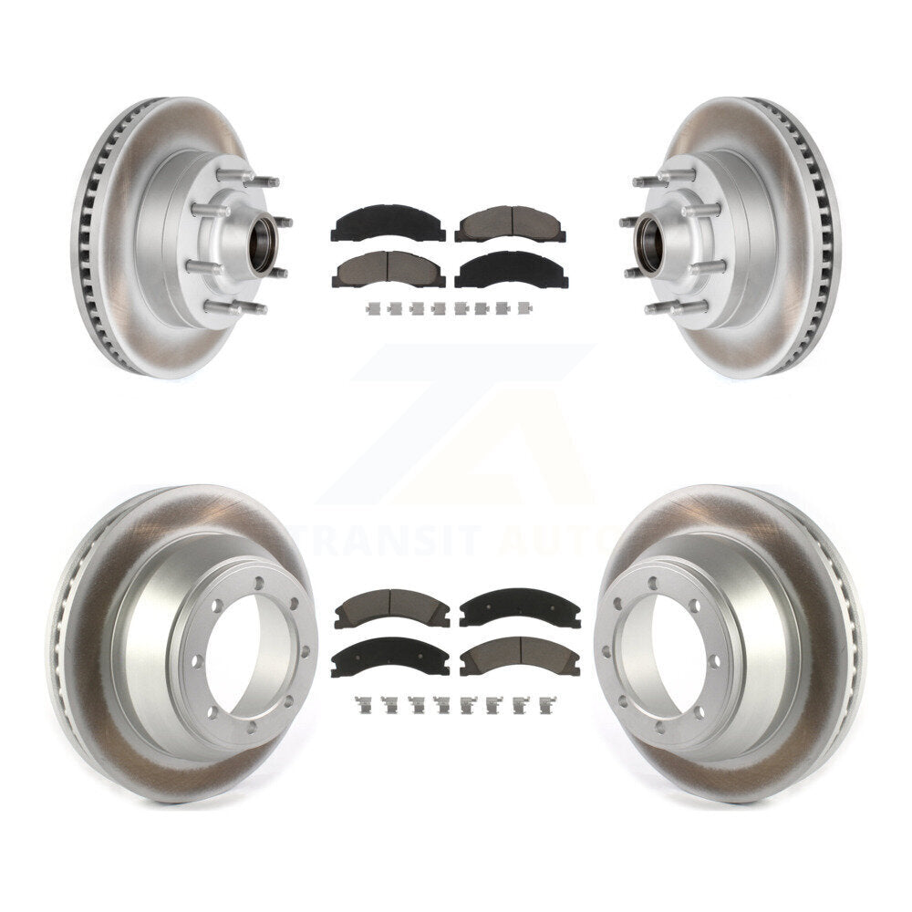 Transit Auto KGC-102027 Disc Brake Kit for 2008-2014 Ford E-450 Super Duty - Front and Rear