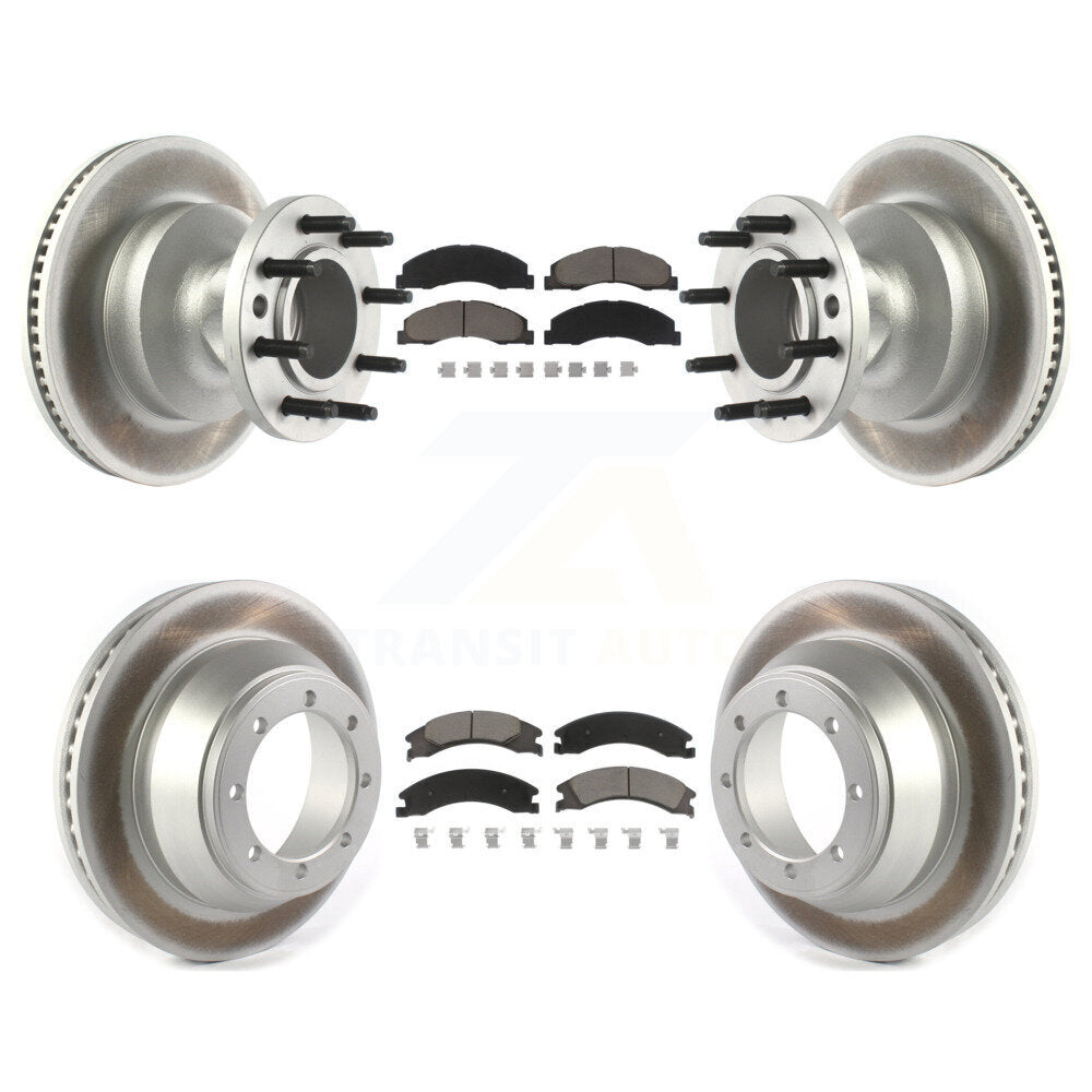 Transit Auto KGC-102028 Disc Brake Kit for 2009-2010 Ford E-450 Super Duty - Front and Rear