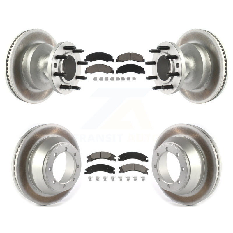 Transit Auto KGC-102028 Disc Brake Kit for 2009-2010 Ford E-450 Super Duty - Front and Rear