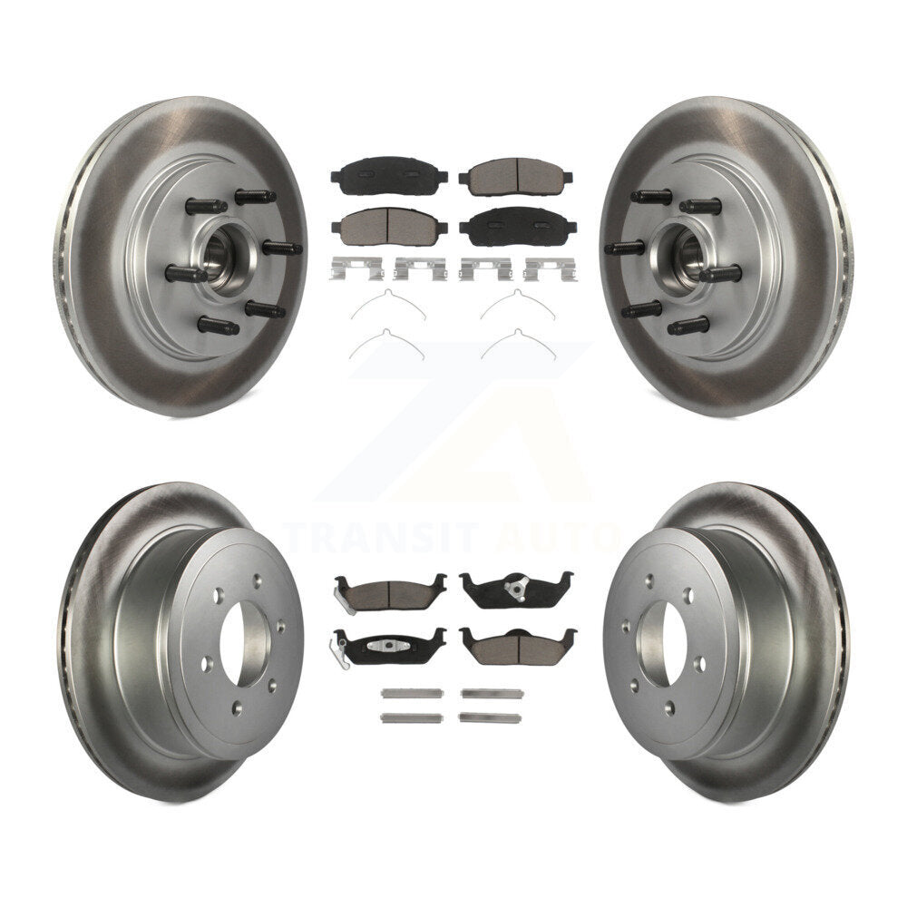 Transit Auto KGC-102030 Disc Brake Kit for 2004-2008 Lincoln Mark LT, Ford F-150 - Front and Rear