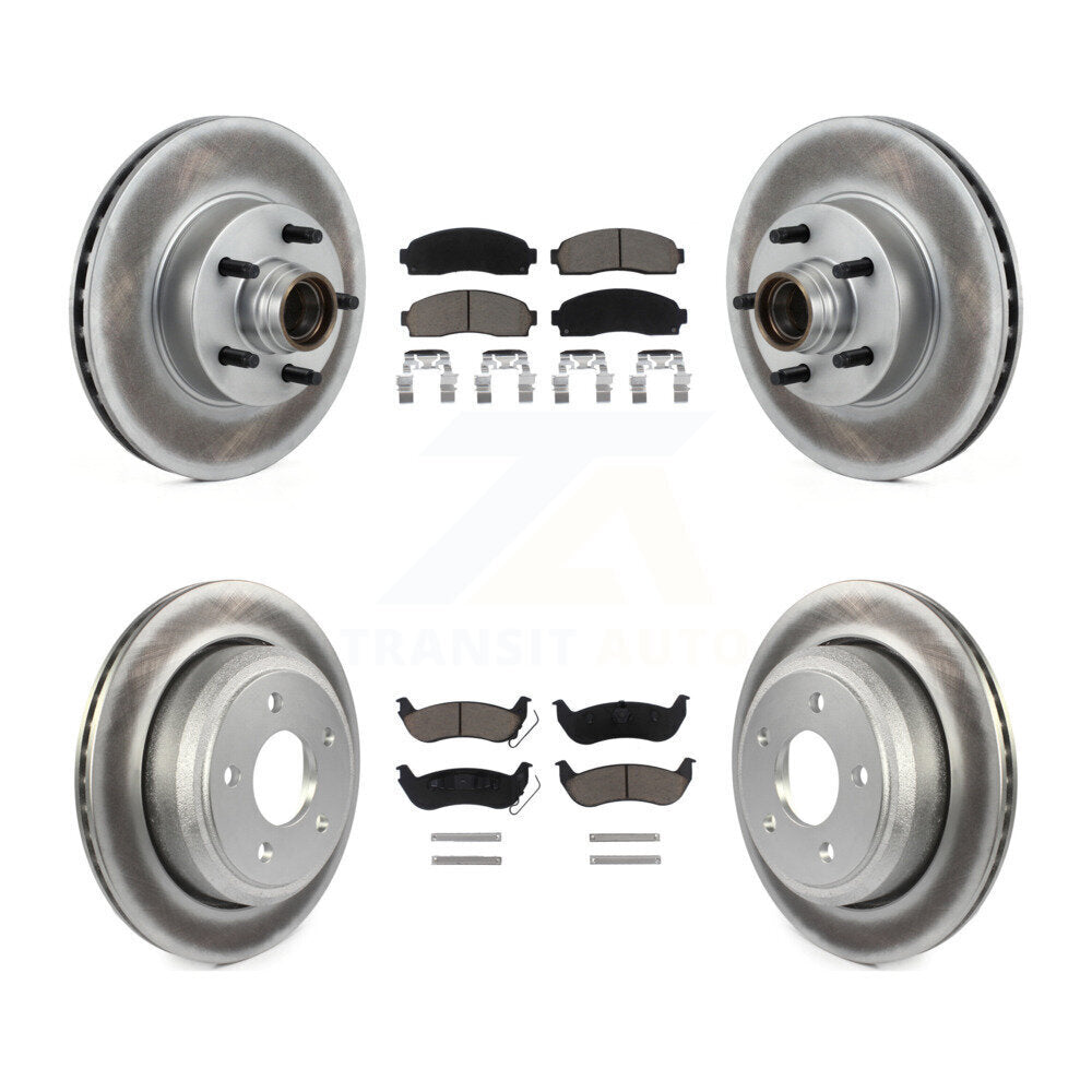 Transit Auto KGC-102032 Disc Brake Kit for 2010-2011 Ford Ranger - Front and Rear