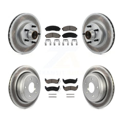 Transit Auto KGC-102032 Disc Brake Kit for 2010-2011 Ford Ranger - Front and Rear