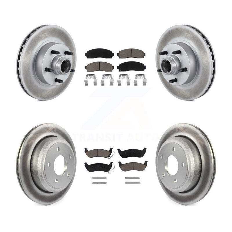 Transit Auto KGC-102033 Disc Brake Kit for 2010 Mazda B2300 - Front and Rear
