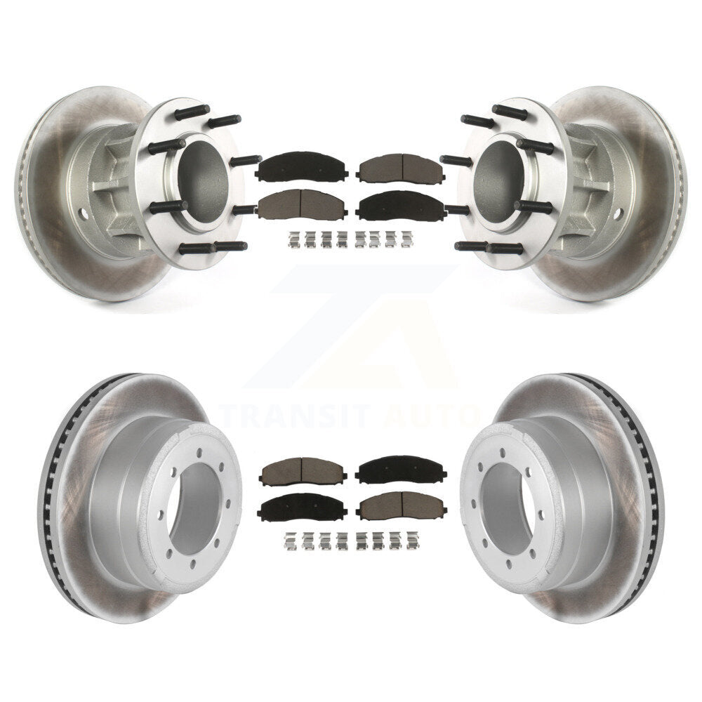 Transit Auto KGC-102037 Disc Brake Kit for 2013-2022 Ford F-350 Super Duty, Ford F-250 Super Duty - Front and Rear