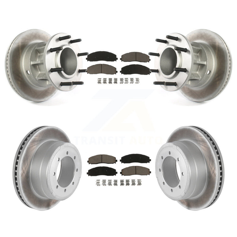 Transit Auto KGC-102037 Disc Brake Kit for 2013-2022 Ford F-350 Super Duty, Ford F-250 Super Duty - Front and Rear