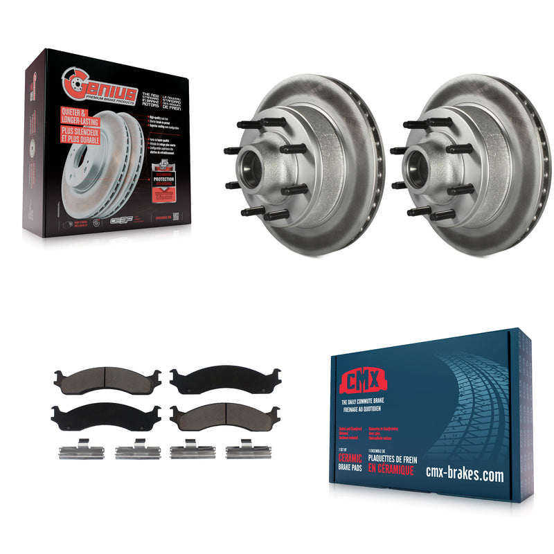 Transit Auto KGC-102045 Disc Brake Kit for 1995-2007 Ford E-150, Ford E-350 Econoline and More - Front