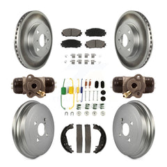 Transit Auto KGC-102053 Disc Brake Kit for 2006-2014 Toyota Yaris - Front and Rear