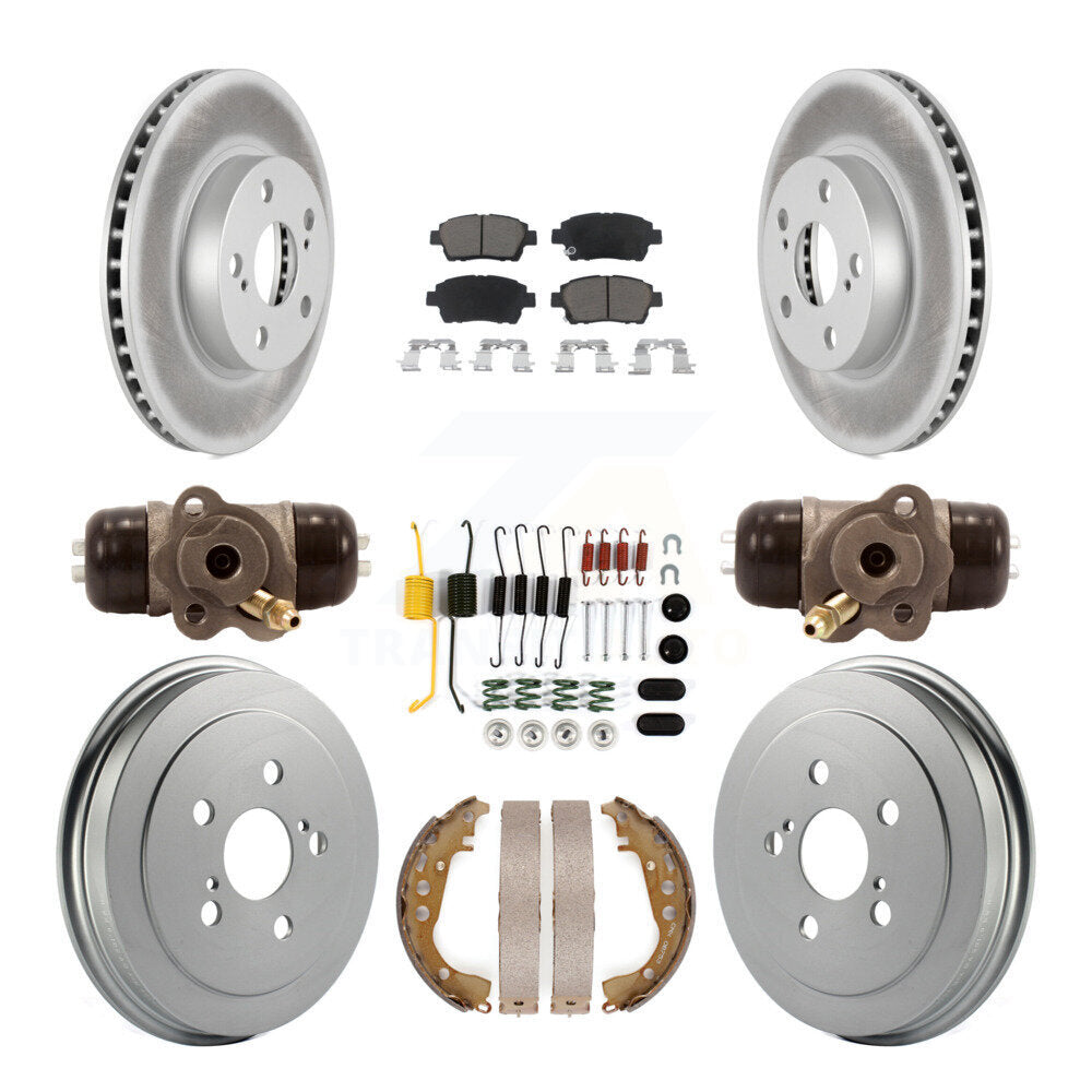 Transit Auto KGC-102055 Disc Brake Kit for 2004-2007 Toyota Prius - Front and Rear