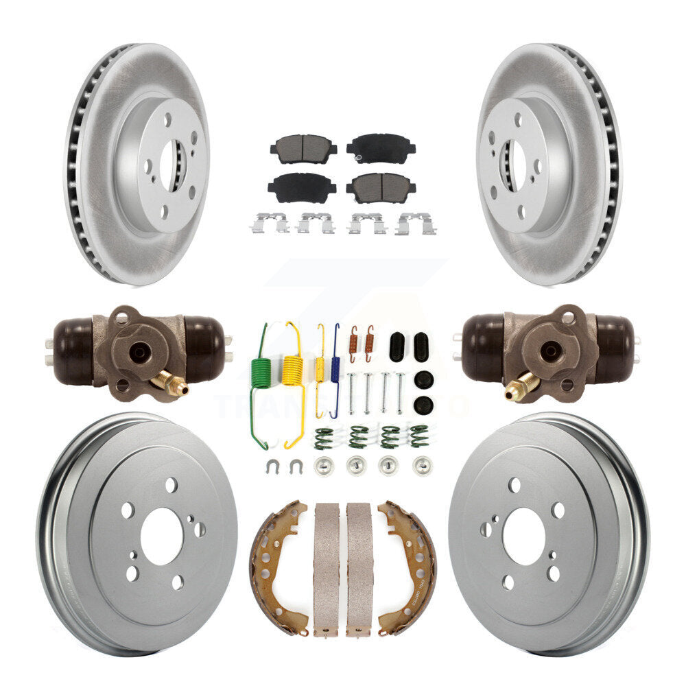 Transit Auto KGC-102056 Disc Brake Kit for 2008 Toyota Prius - Front and Rear