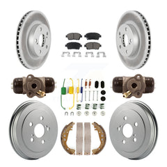 Transit Auto KGC-102056 Disc Brake Kit for 2008 Toyota Prius - Front and Rear