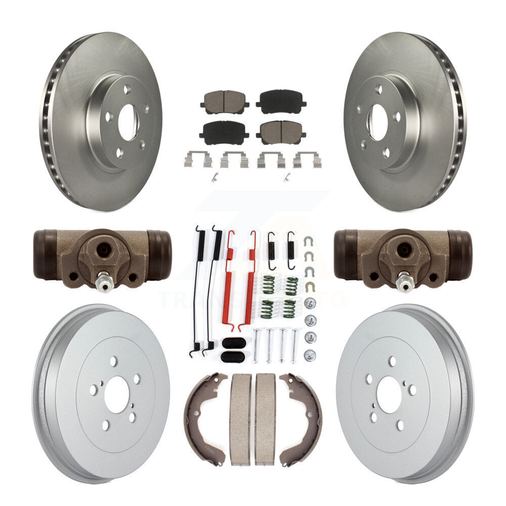 Transit Auto KGC-102059 Disc Brake Kit for 2003-2007 Pontiac Vibe, Toyota Matrix - Front and Rear