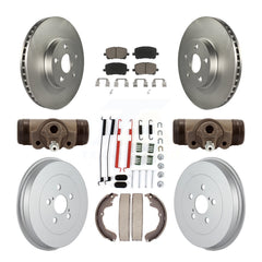 Transit Auto KGC-102059 Disc Brake Kit for 2003-2007 Pontiac Vibe, Toyota Matrix - Front and Rear