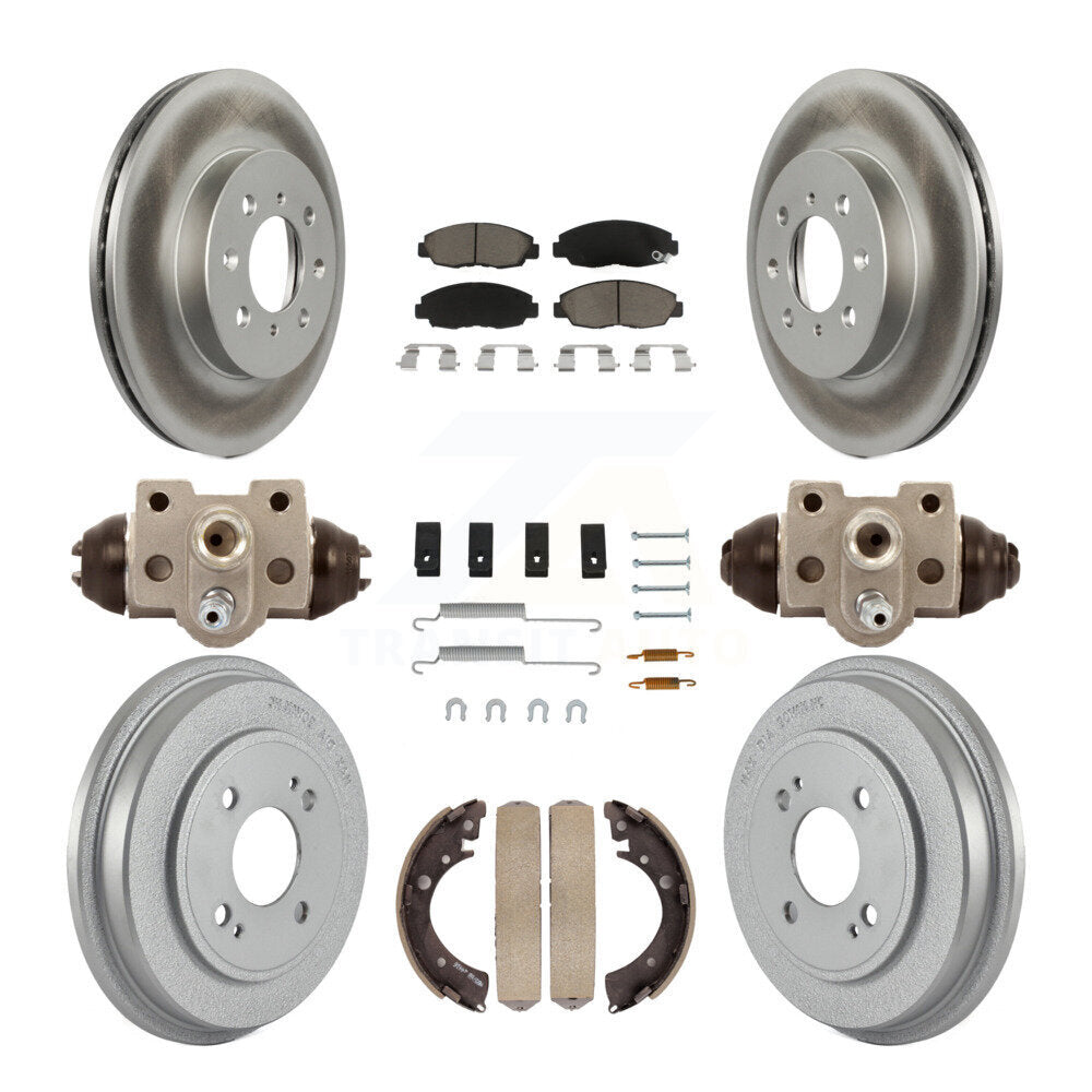 Transit Auto KGC-102063 Disc Brake Kit for 2001-2005 Honda Civic - Front and Rear