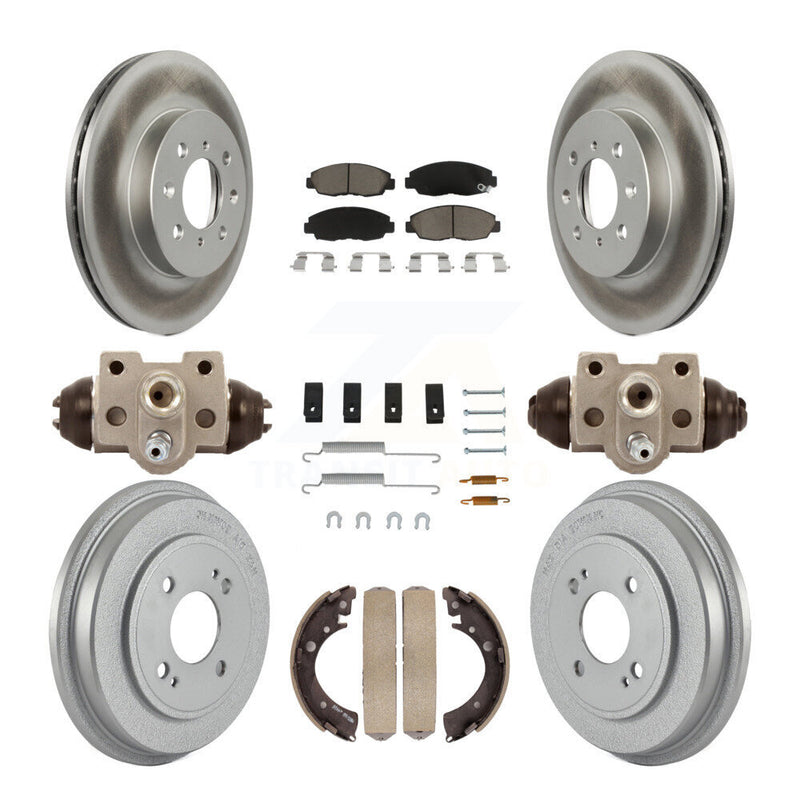 Transit Auto KGC-102063 Disc Brake Kit for 2001-2005 Honda Civic - Front and Rear