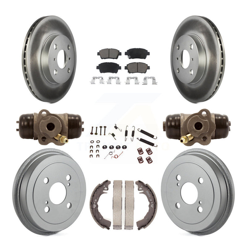 Transit Auto KGC-102069 Disc Brake Kit for 2001-2005 Toyota Echo - Front and Rear
