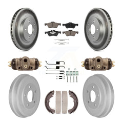 Transit Auto KGC-102072 Disc Brake Kit for 2005-2007 Ford Escape, Mercury Mariner - Front and Rear