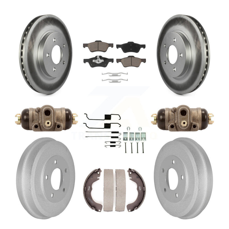 Transit Auto KGC-102072 Disc Brake Kit for 2005-2007 Ford Escape, Mercury Mariner - Front and Rear