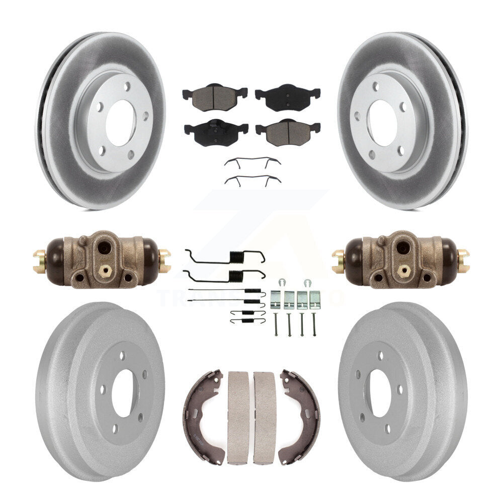 Transit Auto KGC-102073 Disc Brake Kit for 2001-2007 Ford Escape, Mercury Mariner, Mazda Tribute - Front and Rear
