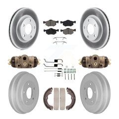 Transit Auto KGC-102073 Disc Brake Kit for 2001-2007 Ford Escape, Mercury Mariner, Mazda Tribute - Front and Rear