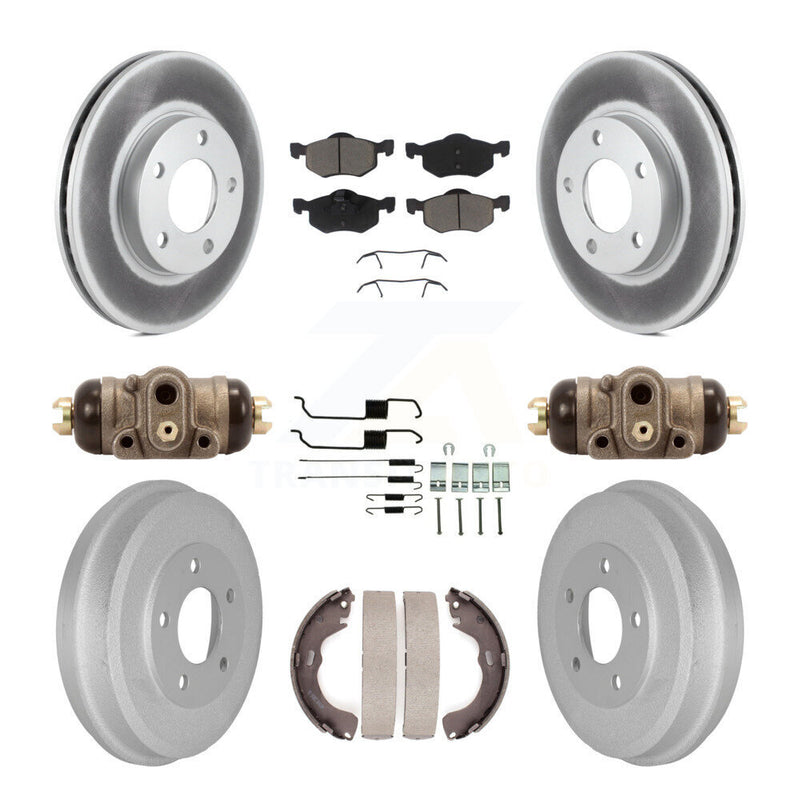 Transit Auto KGC-102073 Disc Brake Kit for 2001-2007 Ford Escape, Mercury Mariner, Mazda Tribute - Front and Rear