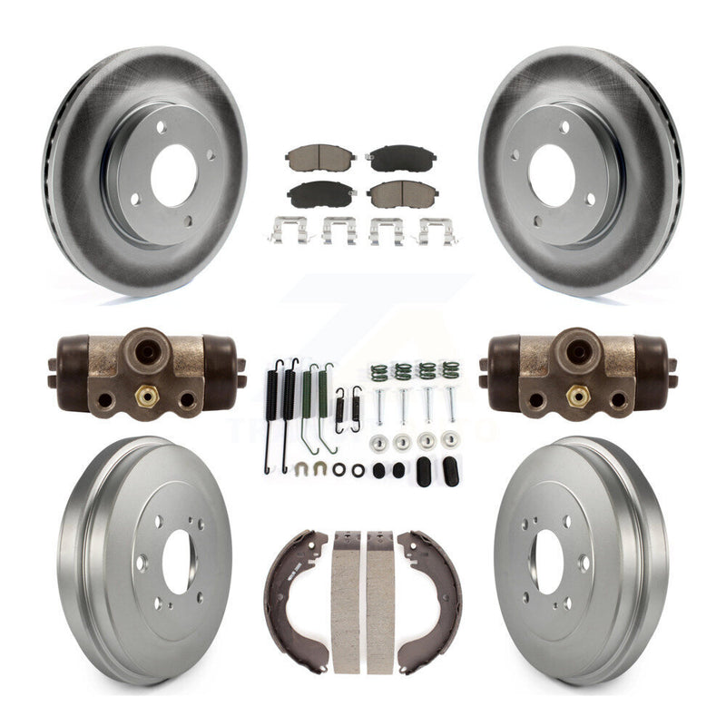 Transit Auto KGC-102074 Disc Brake Kit for 2007-2014 Nissan Versa, Nissan Cube, Nissan Sentra - Front and Rear