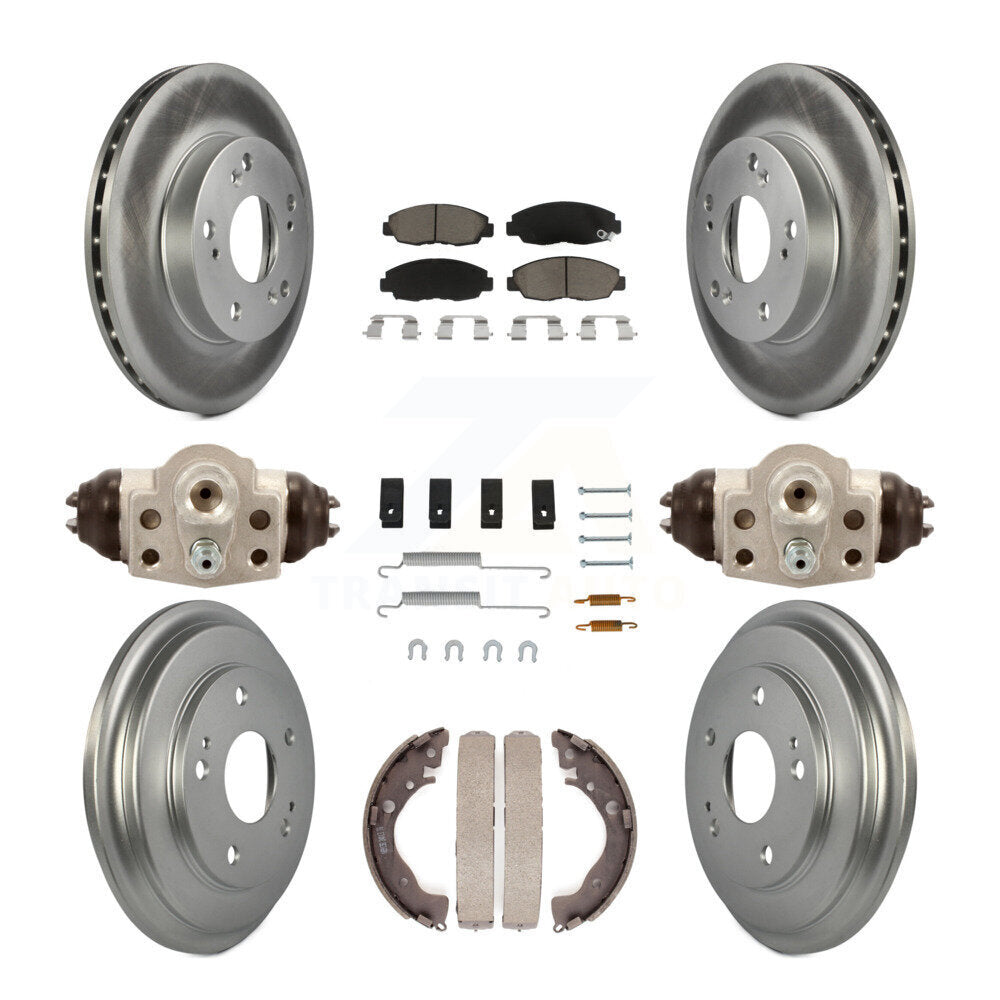 Transit Auto KGC-102075 Disc Brake Kit for 2006-2011 Honda Civic - Front and Rear