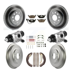 Transit Auto KGC-102077 Disc Brake Kit for 2011-2012 Volkswagen Jetta - Front and Rear
