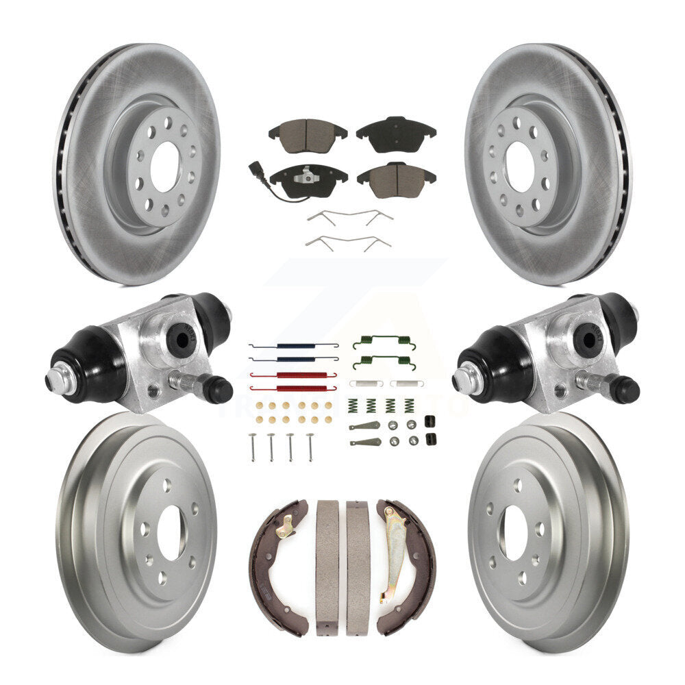 Transit Auto KGC-102078 Disc Brake Kit for 2011-2012 Volkswagen Jetta - Front and Rear