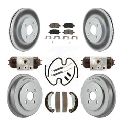 Transit Auto KGC-102083 Disc Brake Kit for 2003-2008 Pontiac G5, Chevrolet Cobalt and More - Front and Rear