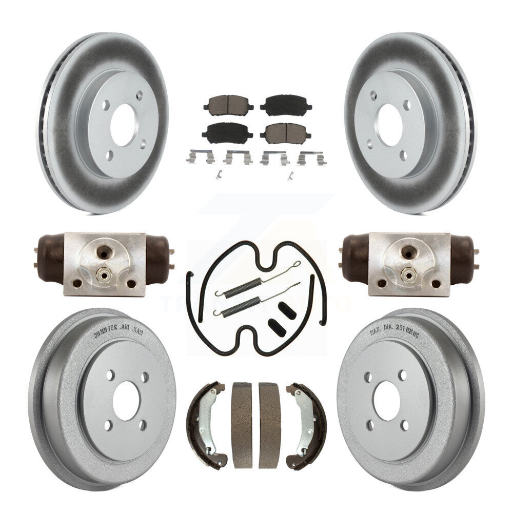 Transit Auto KGC-102084 Disc Brake Kit for 2003 Saturn Ion - Front and Rear