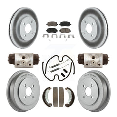 Transit Auto KGC-102084 Disc Brake Kit for 2003 Saturn Ion - Front and Rear