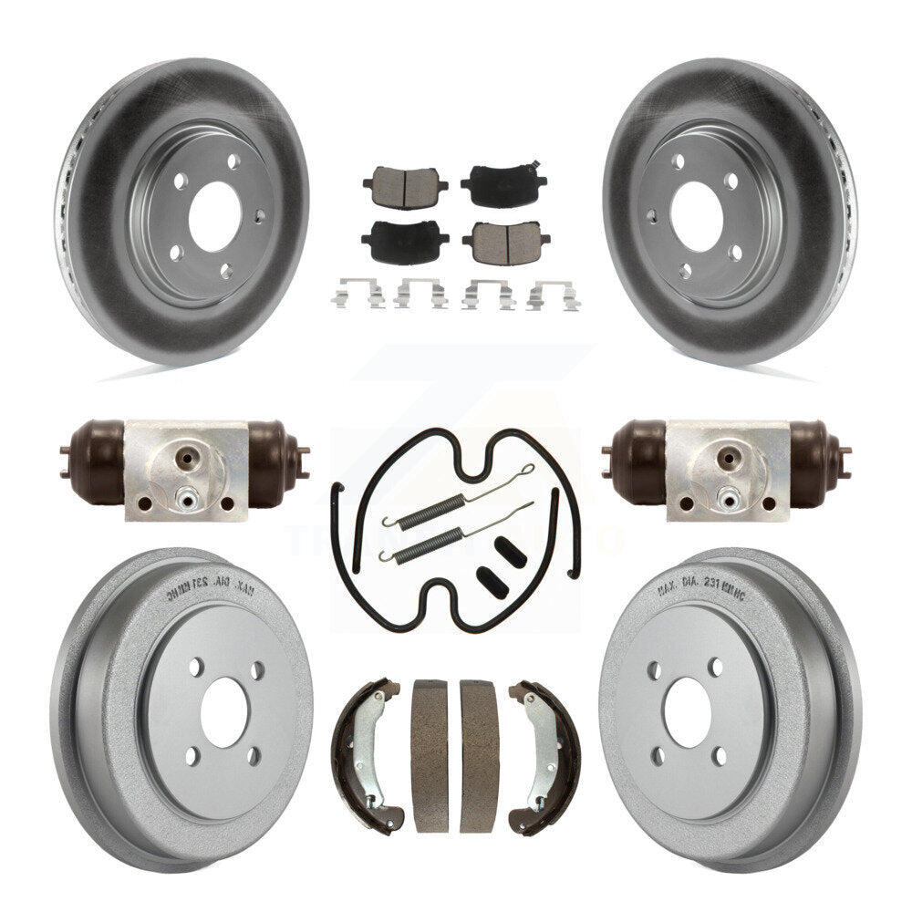 Transit Auto KGC-102085 Disc Brake Kit for 2006 Pontiac Pursuit - Front and Rear