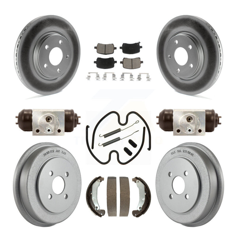 Transit Auto KGC-102085 Disc Brake Kit for 2006 Pontiac Pursuit - Front and Rear