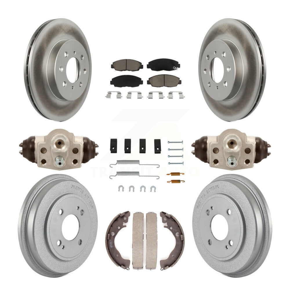 Transit Auto KGC-102088 Disc Brake Kit for 2010-2014 Honda Insight - Front and Rear