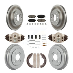 Transit Auto KGC-102088 Disc Brake Kit for 2010-2014 Honda Insight - Front and Rear