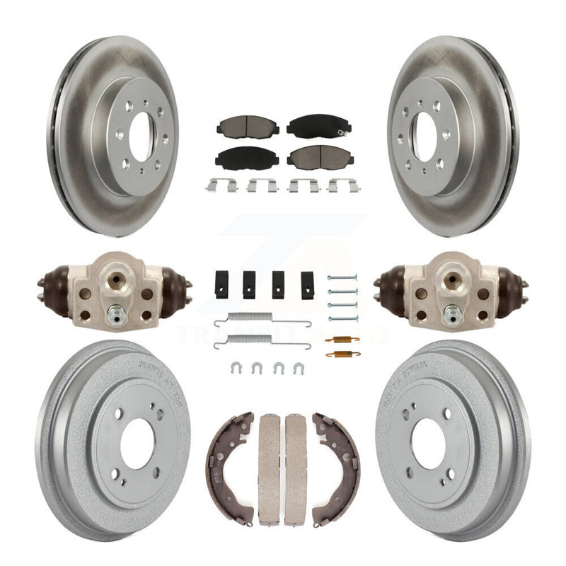 Transit Auto KGC-102088 Disc Brake Kit for 2010-2014 Honda Insight - Front and Rear