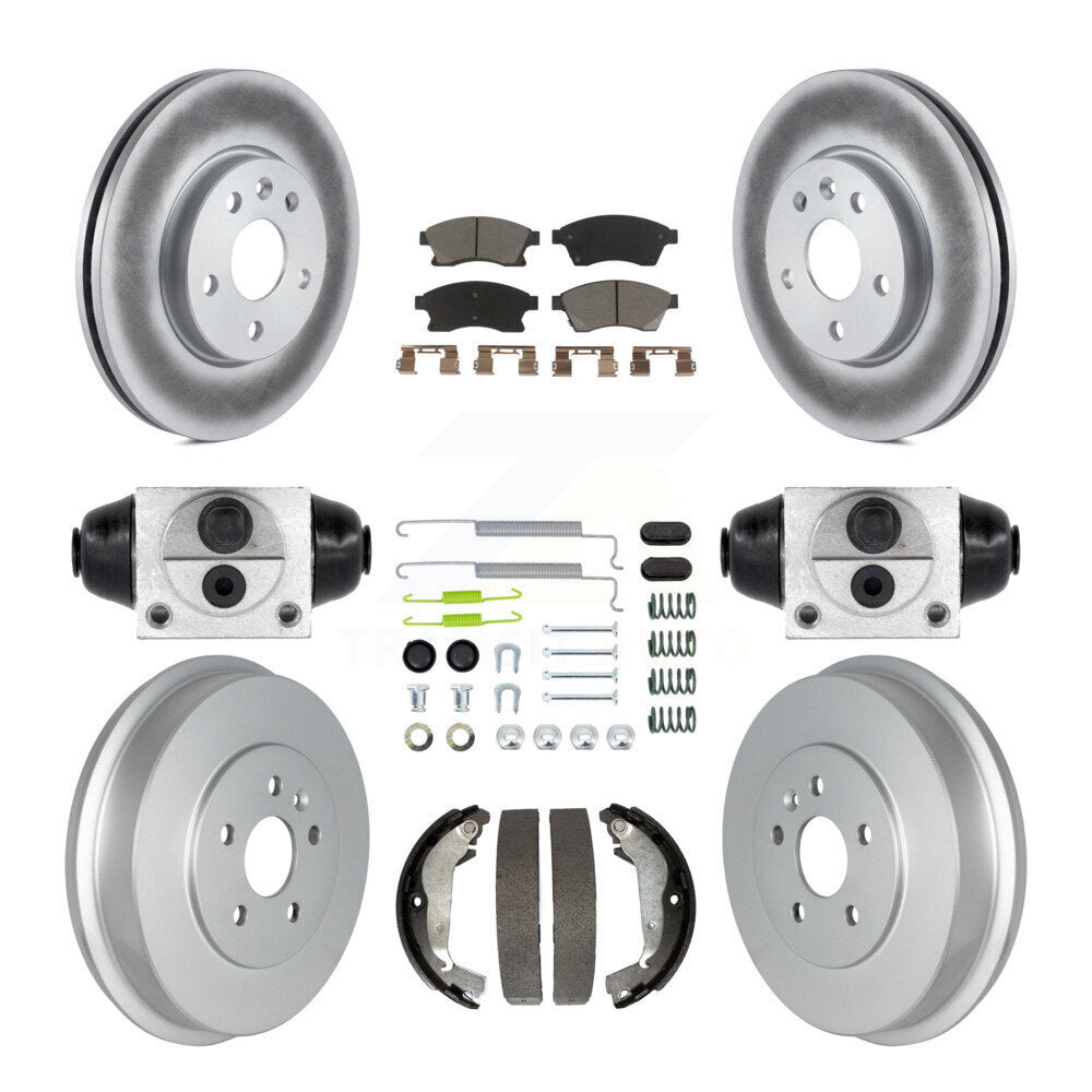 Transit Auto KGC-102089 Disc Brake Kit for 2011-2016 Chevrolet Cruze Limited, Chevrolet Cruze - Front and Rear