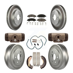 Transit Auto KGC-102090 Disc Brake Kit for 2005-2008 Chevrolet Silverado 1500, GMC Sierra 1500, Chevrolet Silverado 1500 Classic - Front and Rear