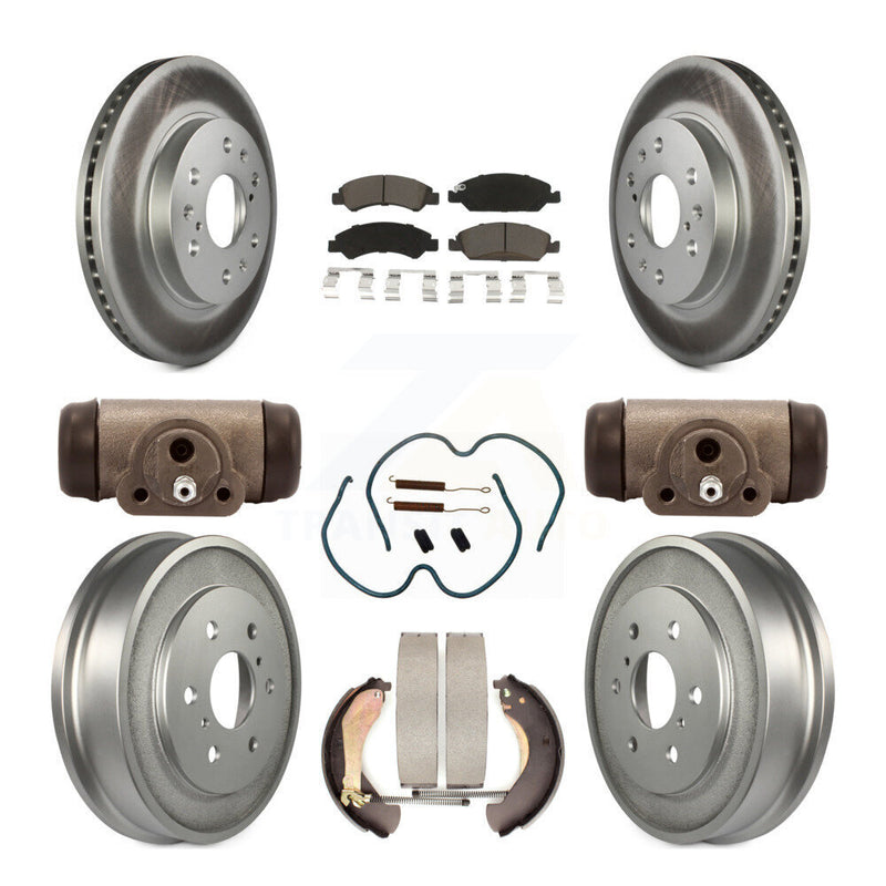 Transit Auto KGC-102090 Disc Brake Kit for 2005-2008 Chevrolet Silverado 1500, GMC Sierra 1500, Chevrolet Silverado 1500 Classic - Front and Rear