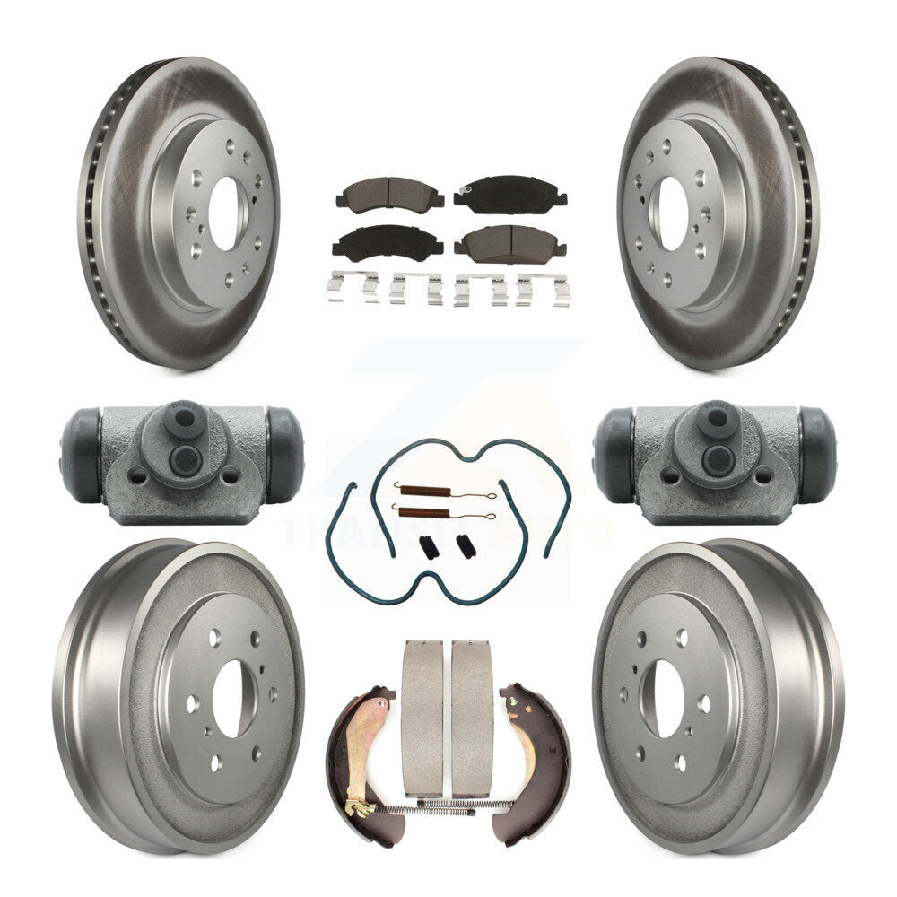 Transit Auto KGC-102091 Disc Brake Kit for 2005-2008 Chevrolet Silverado 1500, GMC Sierra 1500, Chevrolet Silverado 1500 Classic - Front and Rear