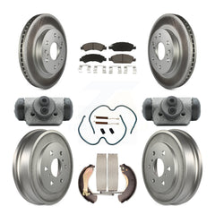 Transit Auto KGC-102091 Disc Brake Kit for 2005-2008 Chevrolet Silverado 1500, GMC Sierra 1500, Chevrolet Silverado 1500 Classic - Front and Rear