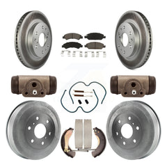 Transit Auto KGC-102092 Disc Brake Kit for 2009 Chevrolet Silverado 1500, GMC Sierra 1500 - Front and Rear