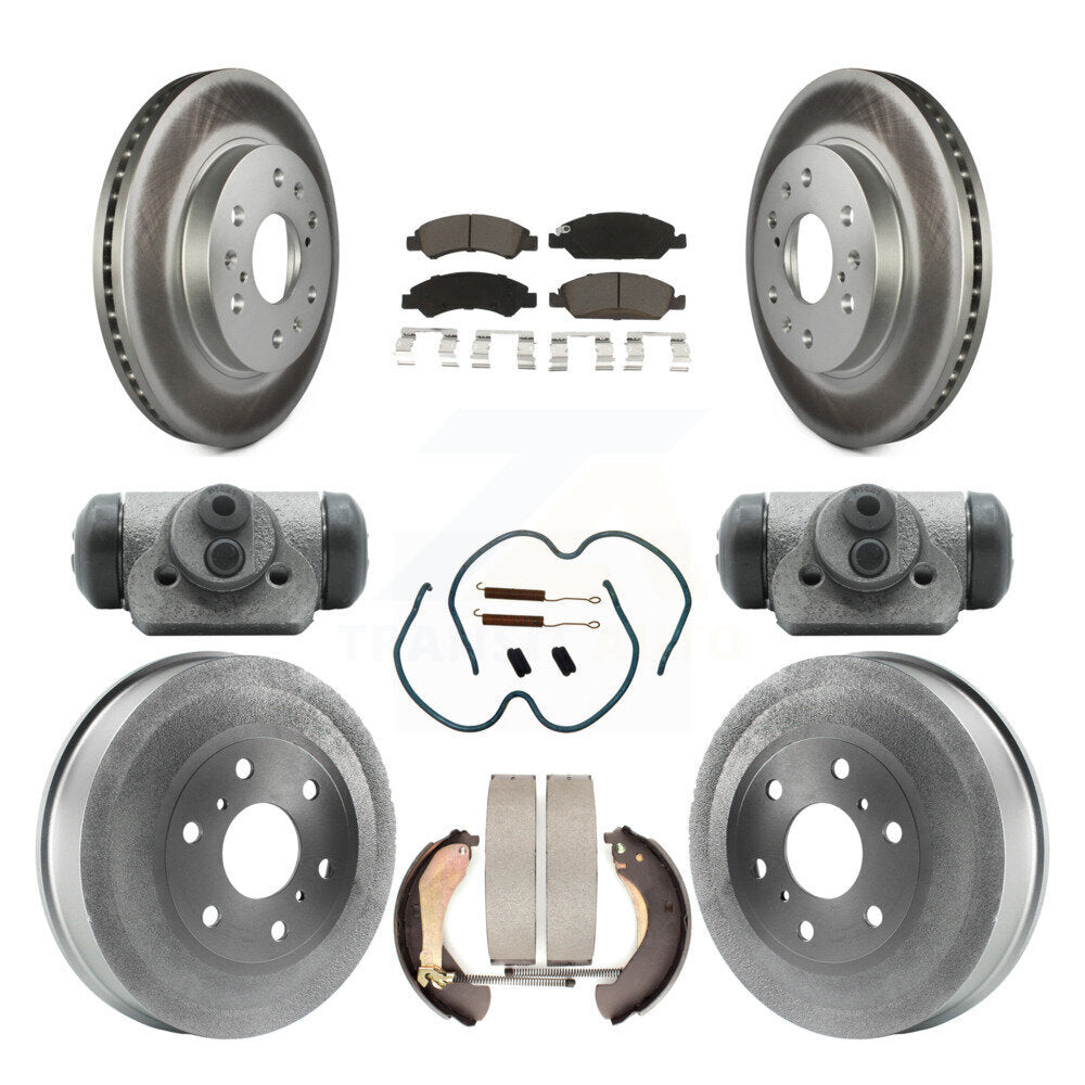 Transit Auto KGC-102093 Disc Brake Kit for 2009 Chevrolet Silverado 1500, GMC Sierra 1500 - Front and Rear