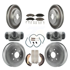 Transit Auto KGC-102093 Disc Brake Kit for 2009 Chevrolet Silverado 1500, GMC Sierra 1500 - Front and Rear