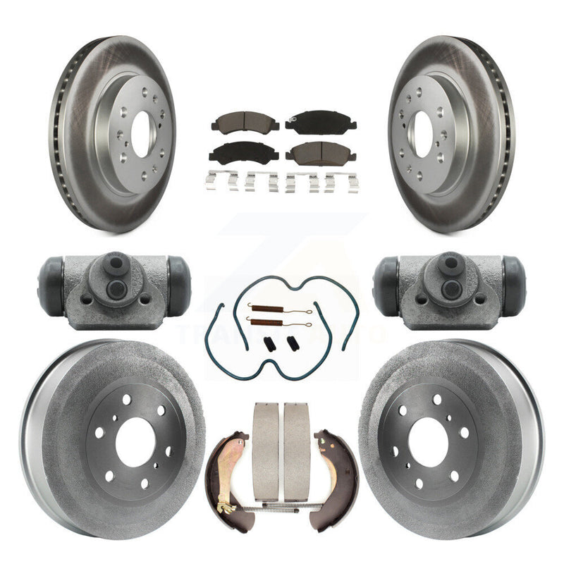 Transit Auto KGC-102093 Disc Brake Kit for 2009 Chevrolet Silverado 1500, GMC Sierra 1500 - Front and Rear