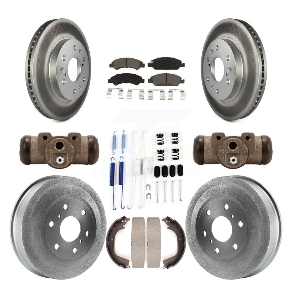 Transit Auto KGC-102096 Disc Brake Kit for 2010-2013 Chevrolet Silverado 1500, GMC Sierra 1500 - Front and Rear