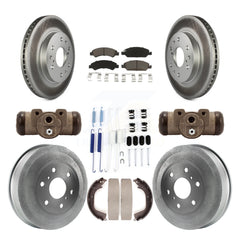 Transit Auto KGC-102096 Disc Brake Kit for 2010-2013 Chevrolet Silverado 1500, GMC Sierra 1500 - Front and Rear