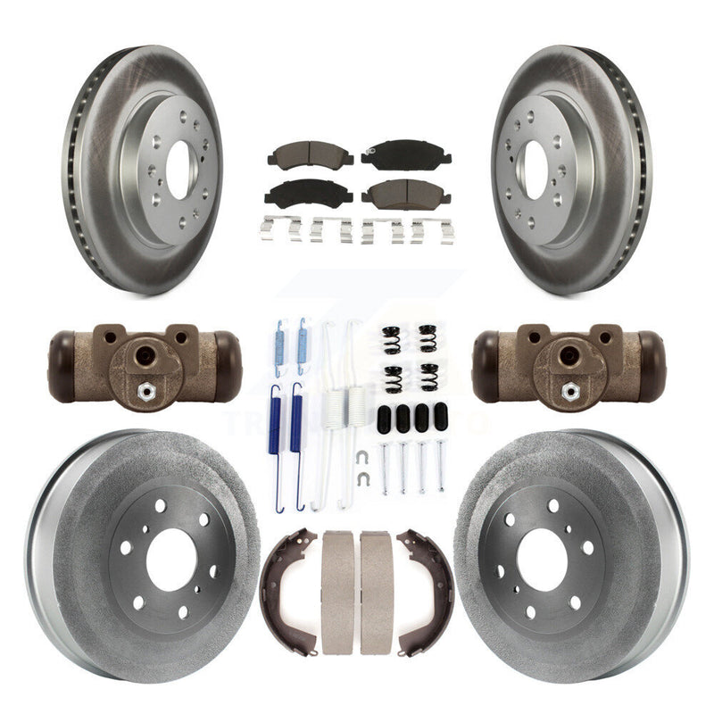 Transit Auto KGC-102096 Disc Brake Kit for 2010-2013 Chevrolet Silverado 1500, GMC Sierra 1500 - Front and Rear