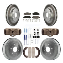 Transit Auto KGC-102097 Disc Brake Kit for 2010-2013 Chevrolet Silverado 1500, GMC Sierra 1500 - Front and Rear
